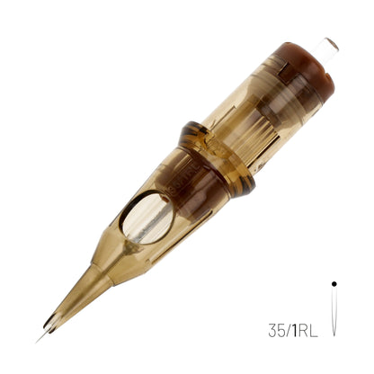 Kwadron Cartridges - Round Liner 0.35mm Long Taper