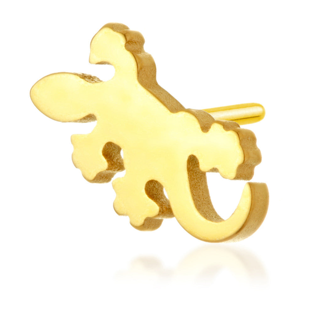 Zircon Gold Ti Threadless Lizard Attachment