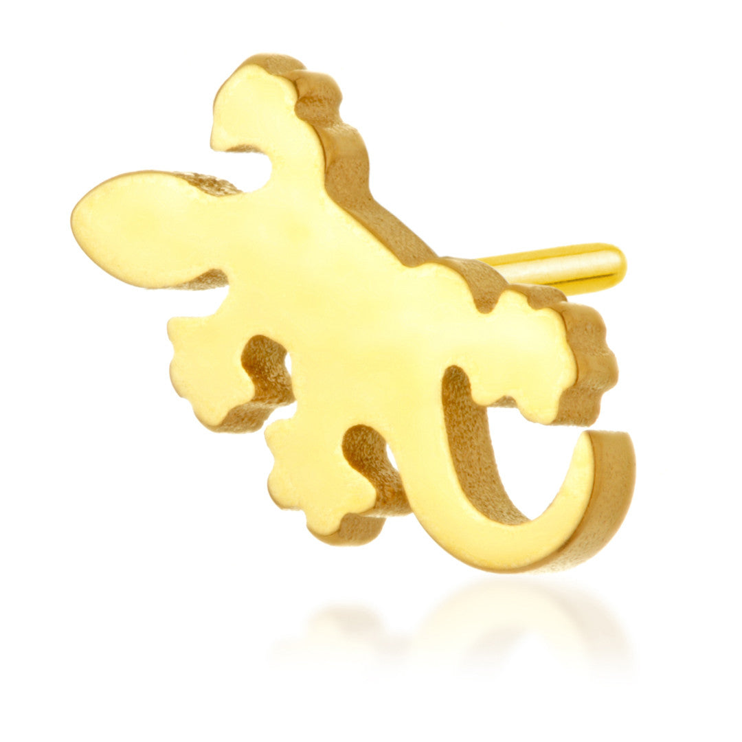 Zircon Gold Ti Threadless Lizard Attachment