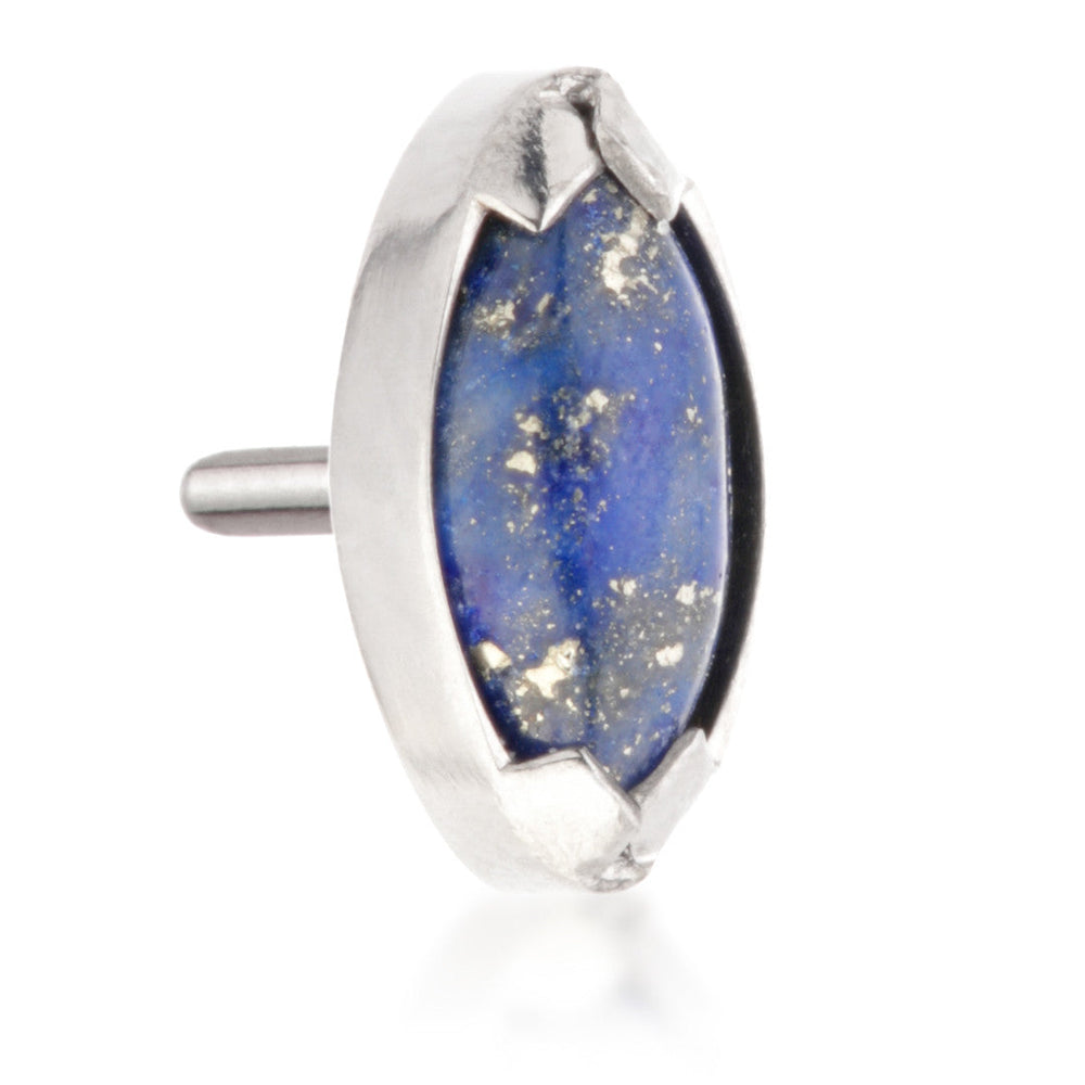 Ti Threadless Mini Lapis Marquise Attachment