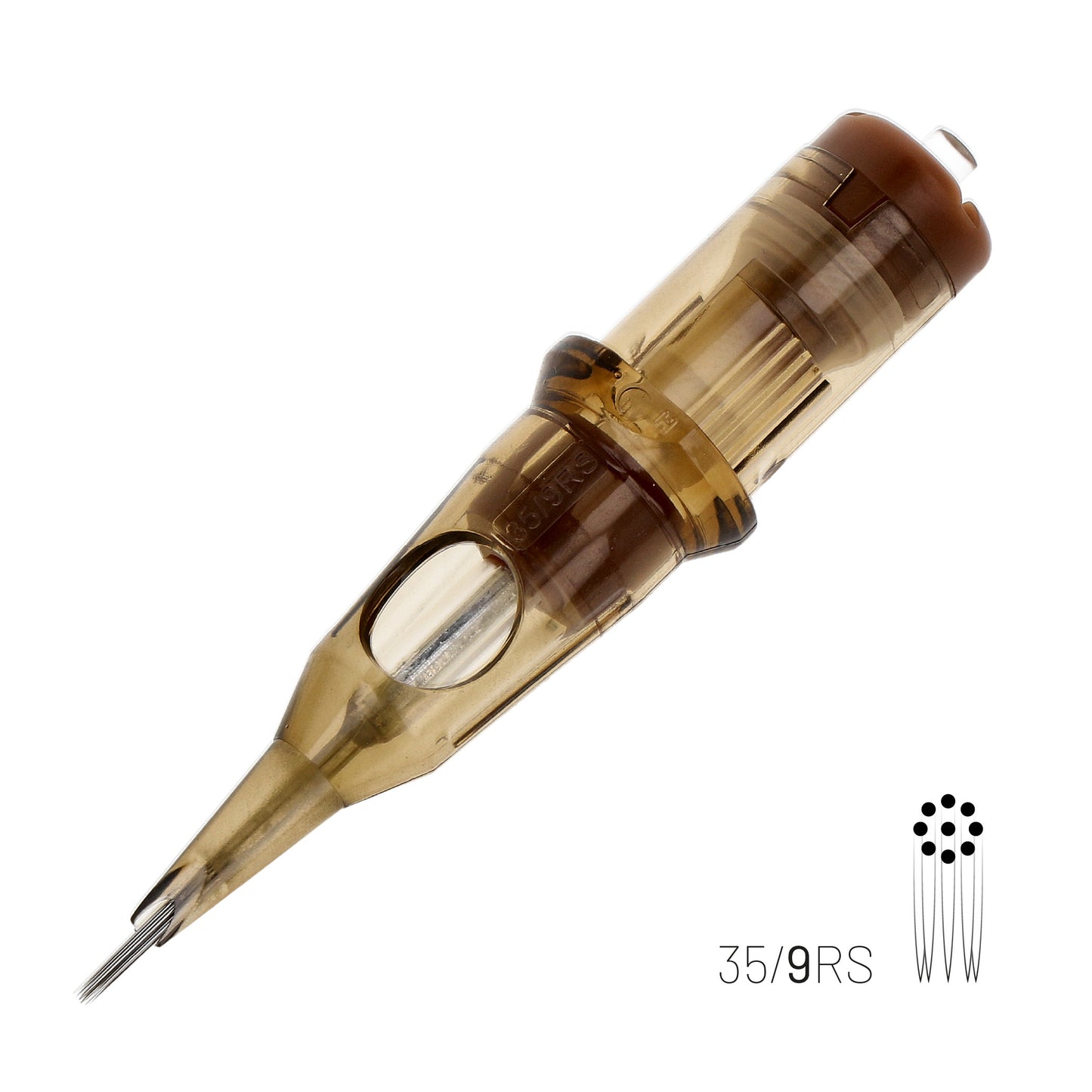 Kwadron Cartridges - Round Shader 0.35mm Long Taper