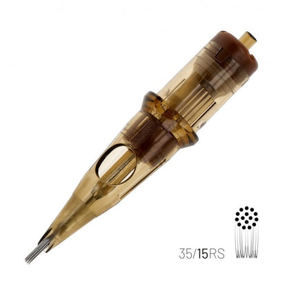 Kwadron Cartridges - Round Shader 0.35mm Long Taper
