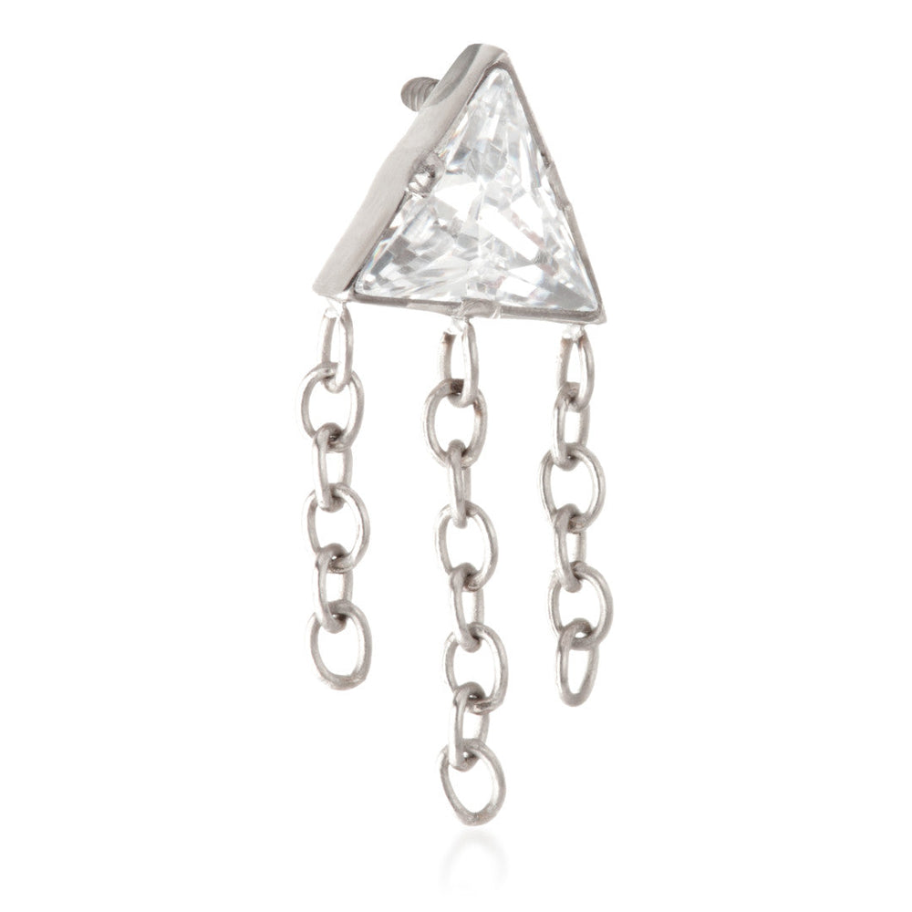 Ti Internal Trillion Gem Hanging Chain Attachment