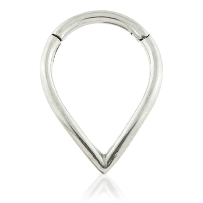 Steel Wishbone Hinged Ring 1.2mm
