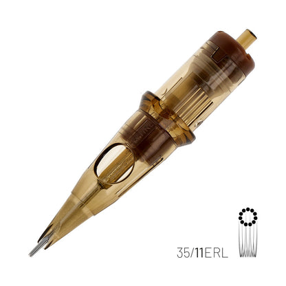 Kwadron Cartridges - Empty Round Liner 0.35mm Long Taper
