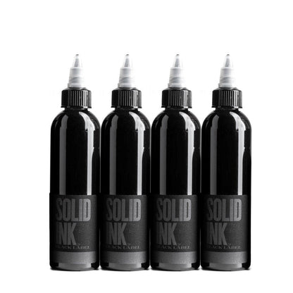 Solid Ink Black Label Grey Wash Set - 4 x 1oz
