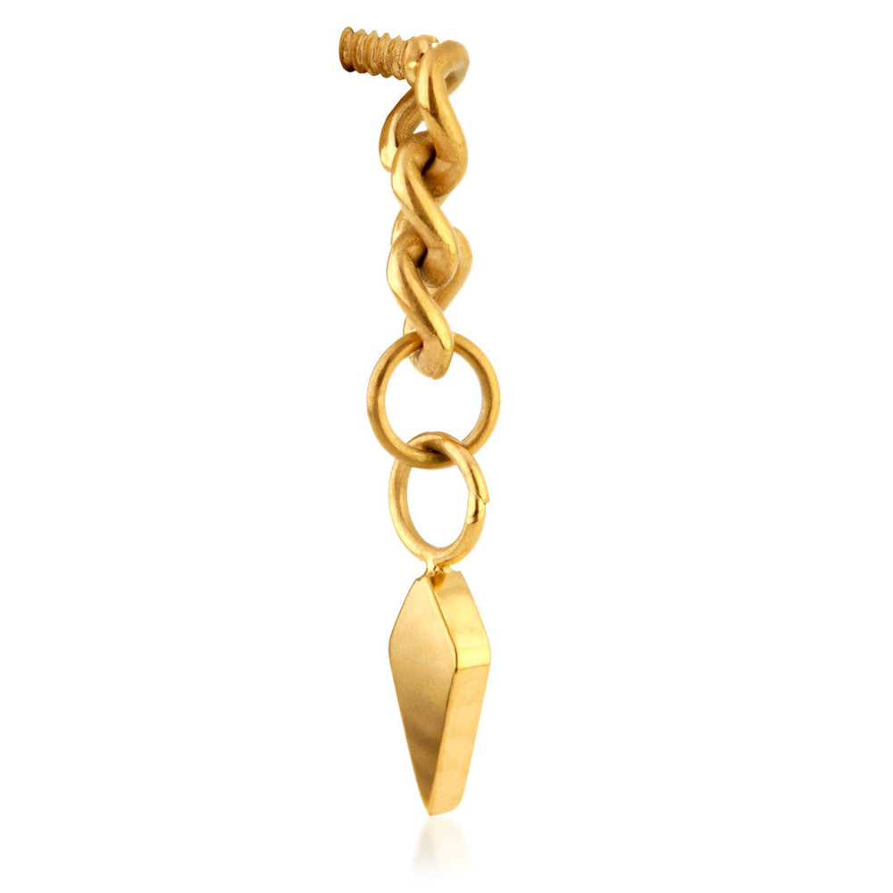 Zircon Gold Ti Internal Hanging Diamond Attachment