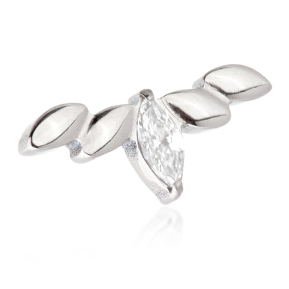 Ti Internal Jewelled Marquise Cluster Attachment