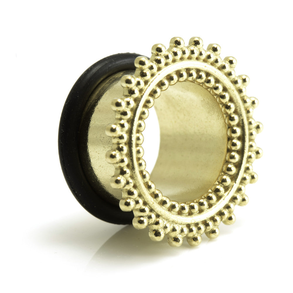 1x Afghan Brass Flared Eyelet