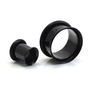 1x Black PVD Flared Eyelet