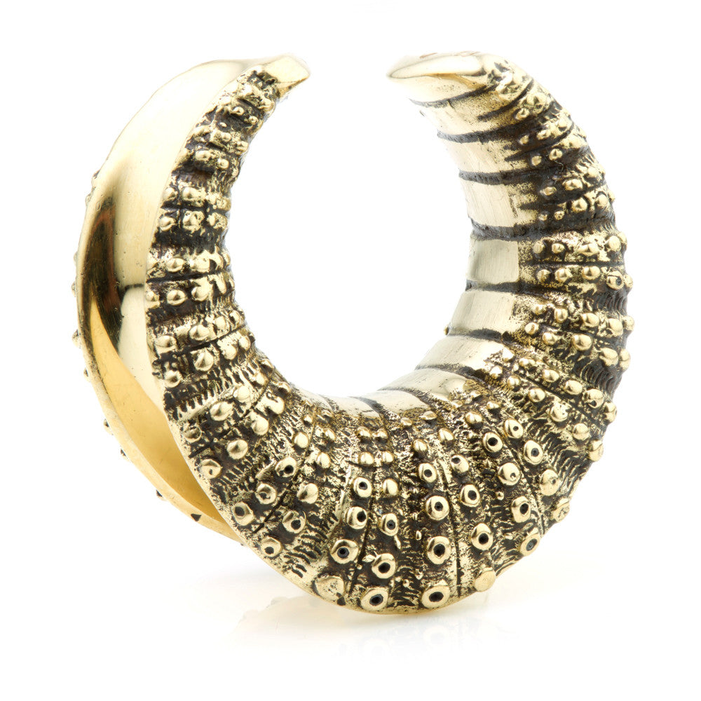 1x Brass Organic Saddle Plug