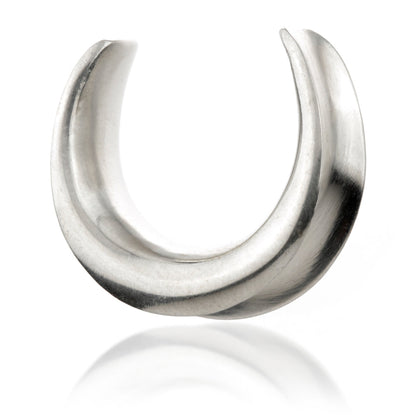 1x Silver Brass Saddle Plug