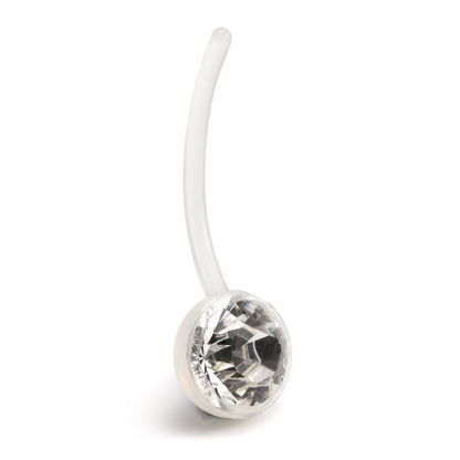 8mm Gem Clear Bioflex Navel
