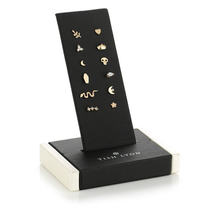 9ct Mixed Labret Bundle - 12 Piece Display - Internally Threaded