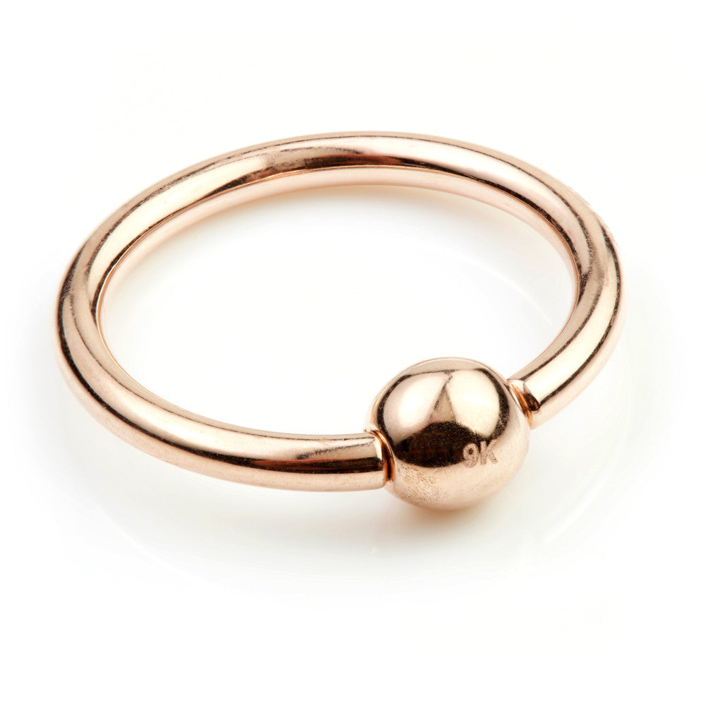 9ct Rose Gold BCR - 1.6mm