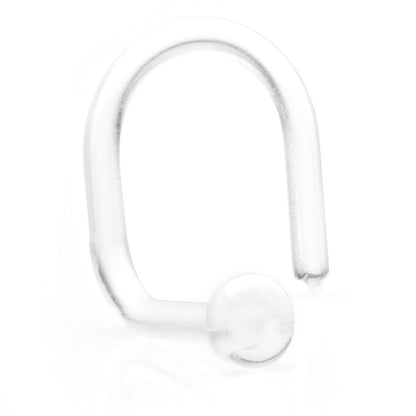 Bioflex Plain Flat Disk Retainer Nose Stud