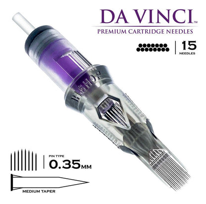 Bishop Cartridge Needles Da Vinci V2 - Magnum - Bugpin - Long Taper (0.30)