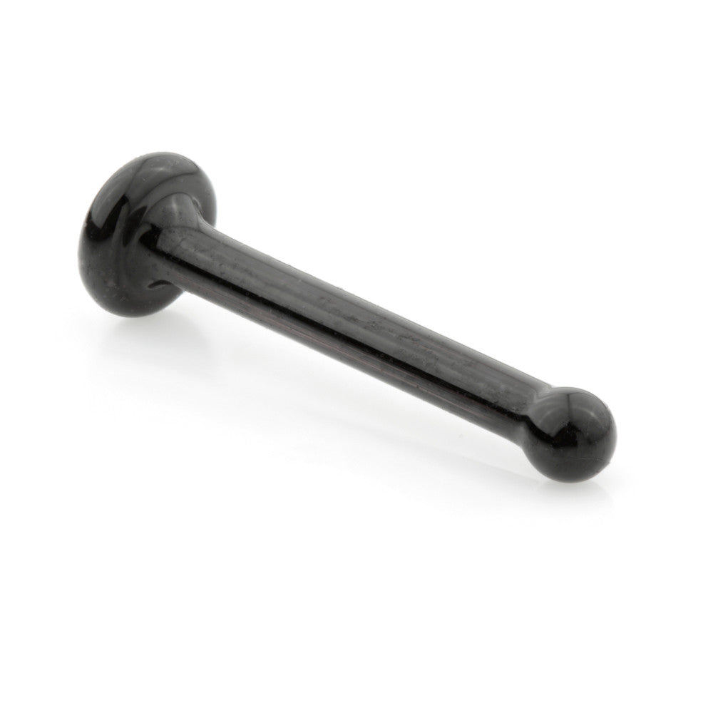 Black Glass Nose Bone