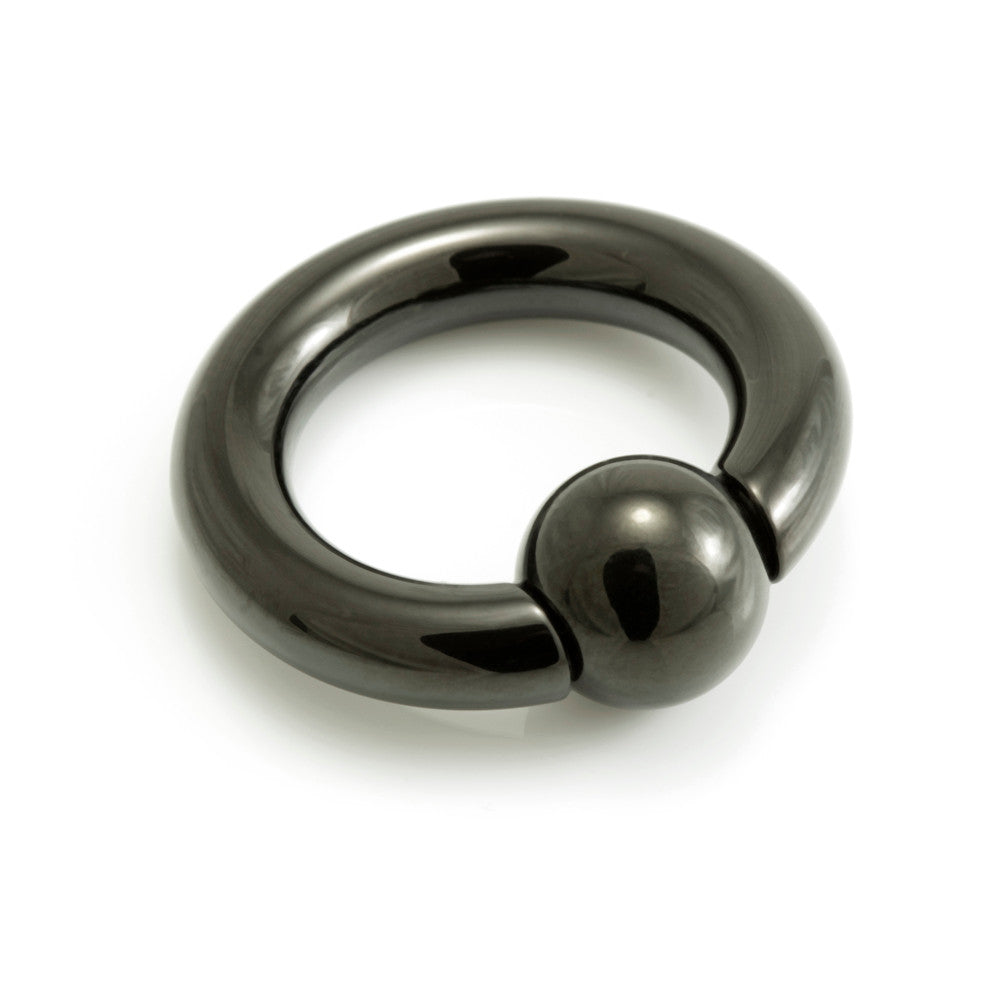 Black Steel BCR Spring Loaded Ball