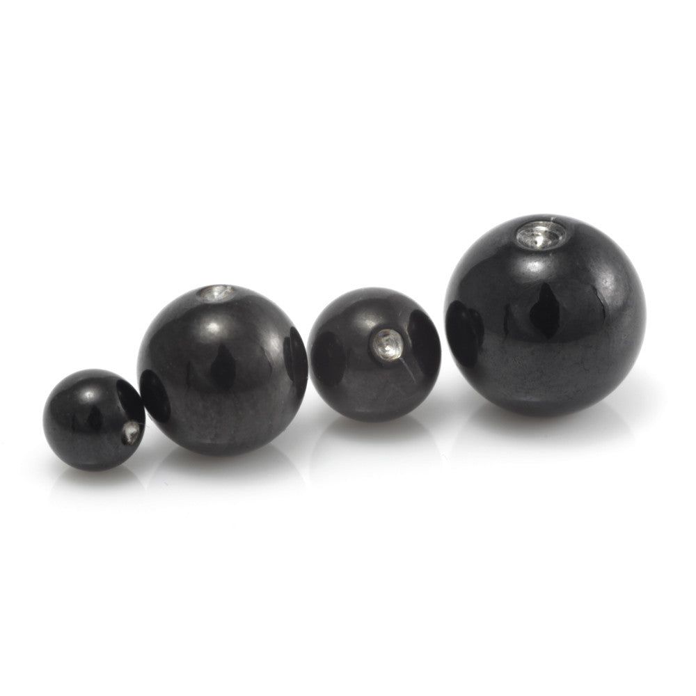 Black Steel Dimp Ball