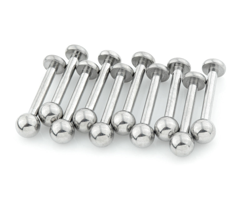 Discount Ti Micro Labret Small Base (10 pcs)