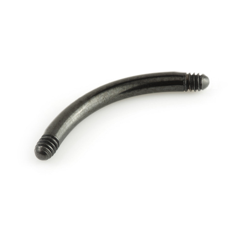 Evil Black Ti External Thread Micro Banana Stem