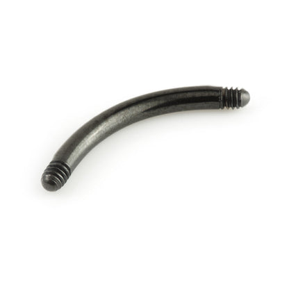 Evil Black Ti External Thread Micro Banana Stem