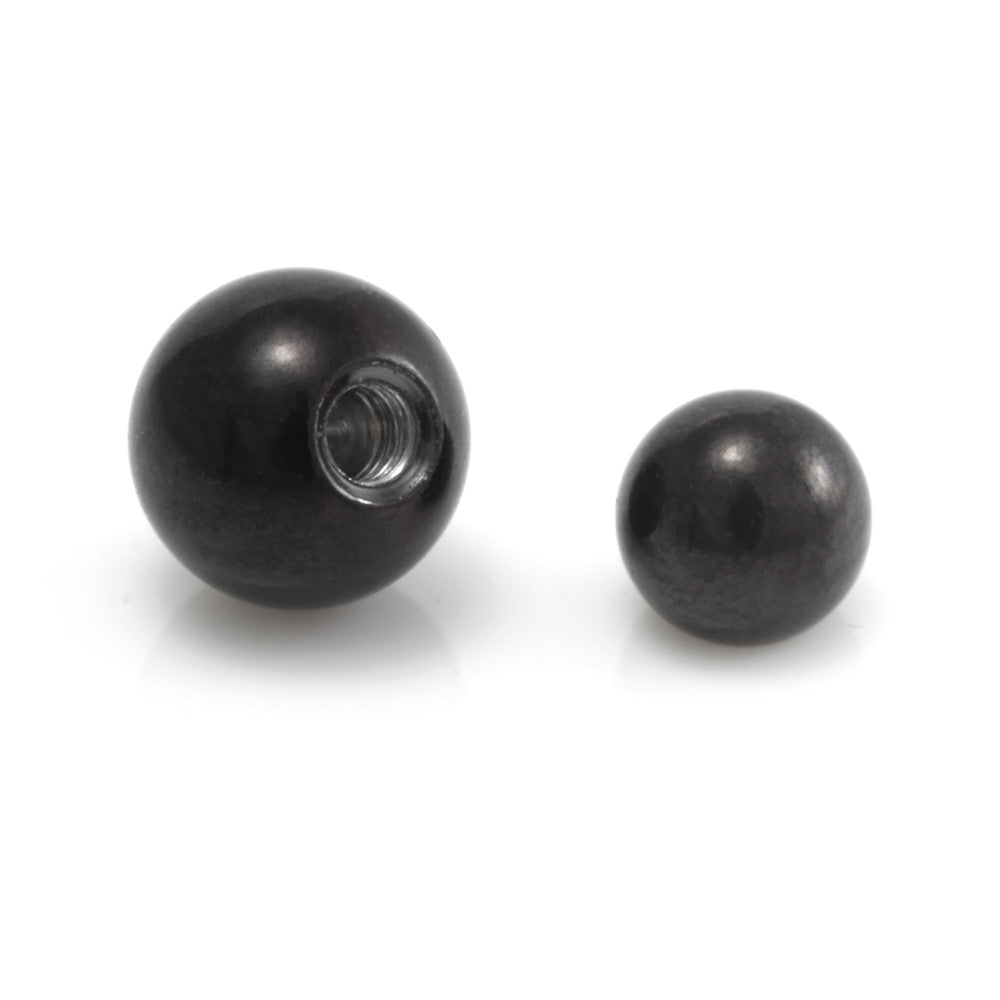 Evil Black Titanium External Thread Ball