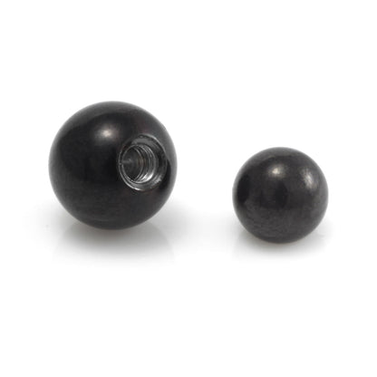 Evil Black Titanium External Thread Ball