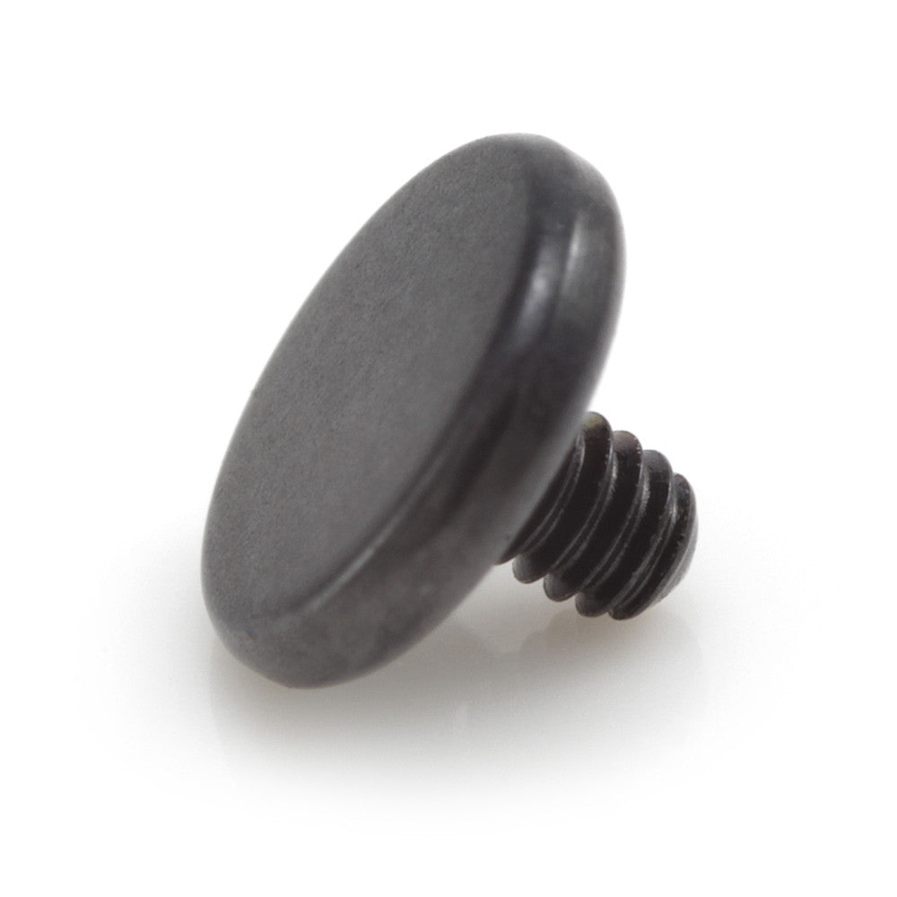 Evil Black Titanium Internal Thread Flat Disk
