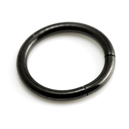 Evil Black Titanium Segment Ring