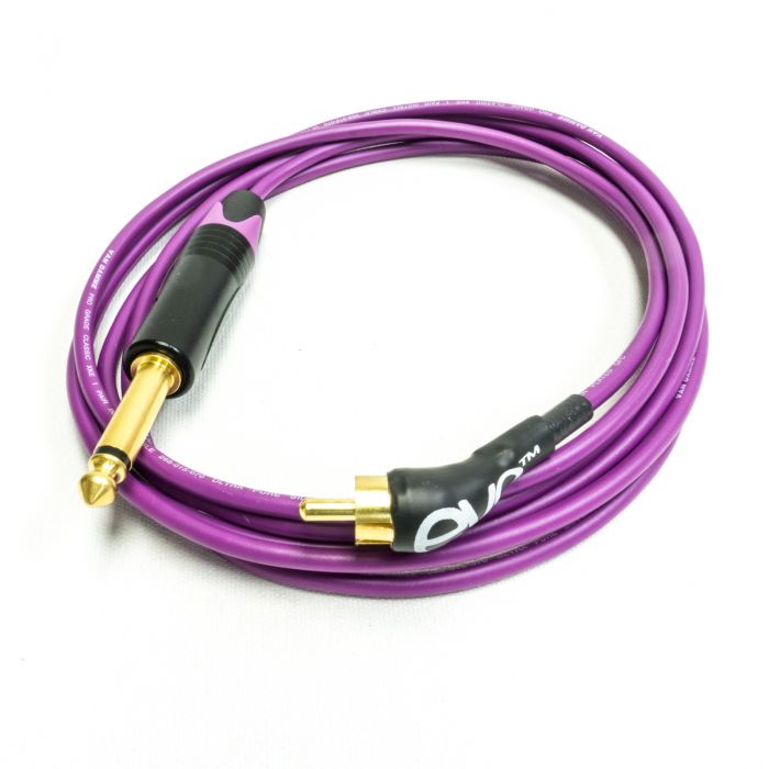 Evolution Mazikeen Tattoo Cord - 45 Degree RCA to Jack Cable