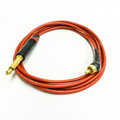 Evolution Mazikeen Tattoo Cord - 45 Degree RCA to Jack Cable