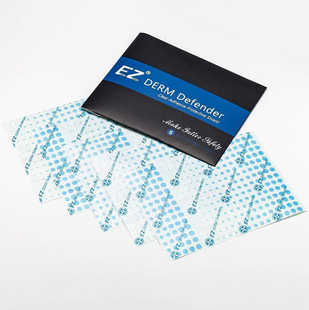 EZ Premium Derm Defender Tattoo Adhesive Protective Shield Portable Package