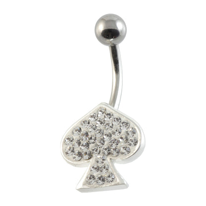 Gem Spade Belly Bar