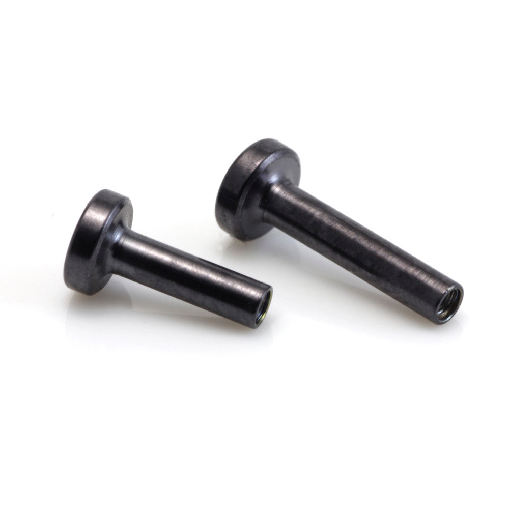 Graphite Black Ti Internal Thread 3mm Base Labret