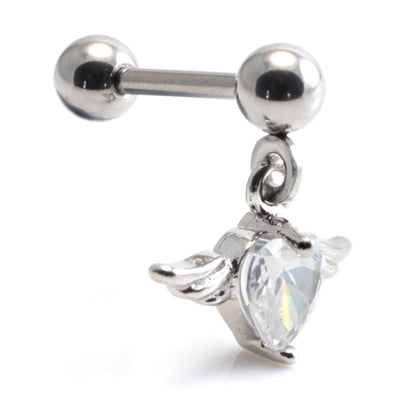 Hanging Winged Heart Microbar