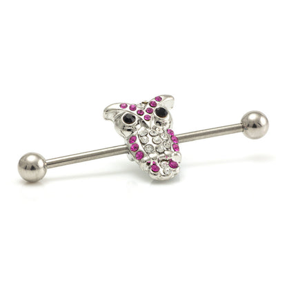 Industrial Bar with Gem Owl