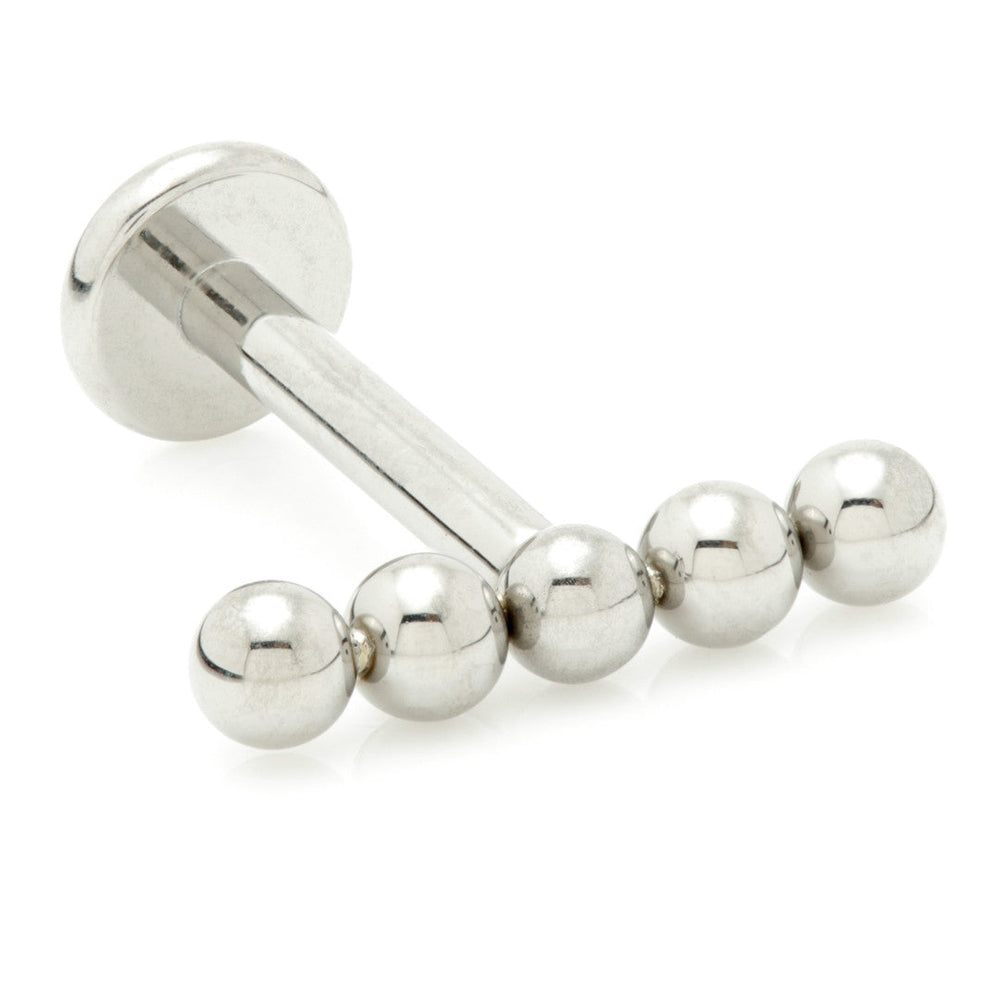 Internal Ti Five Bead Labret