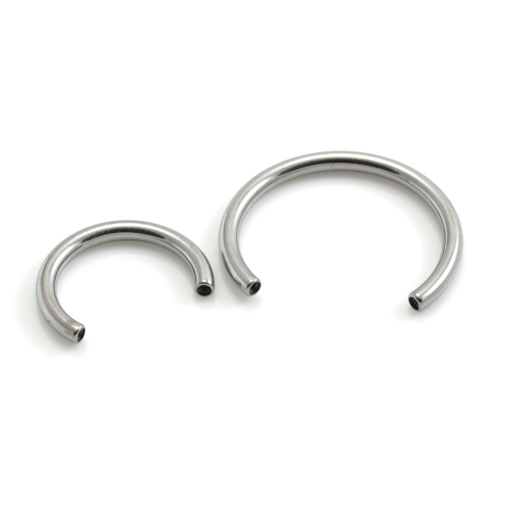 Titanium Internal Micro Circular Barbell Stem (1.2mm)