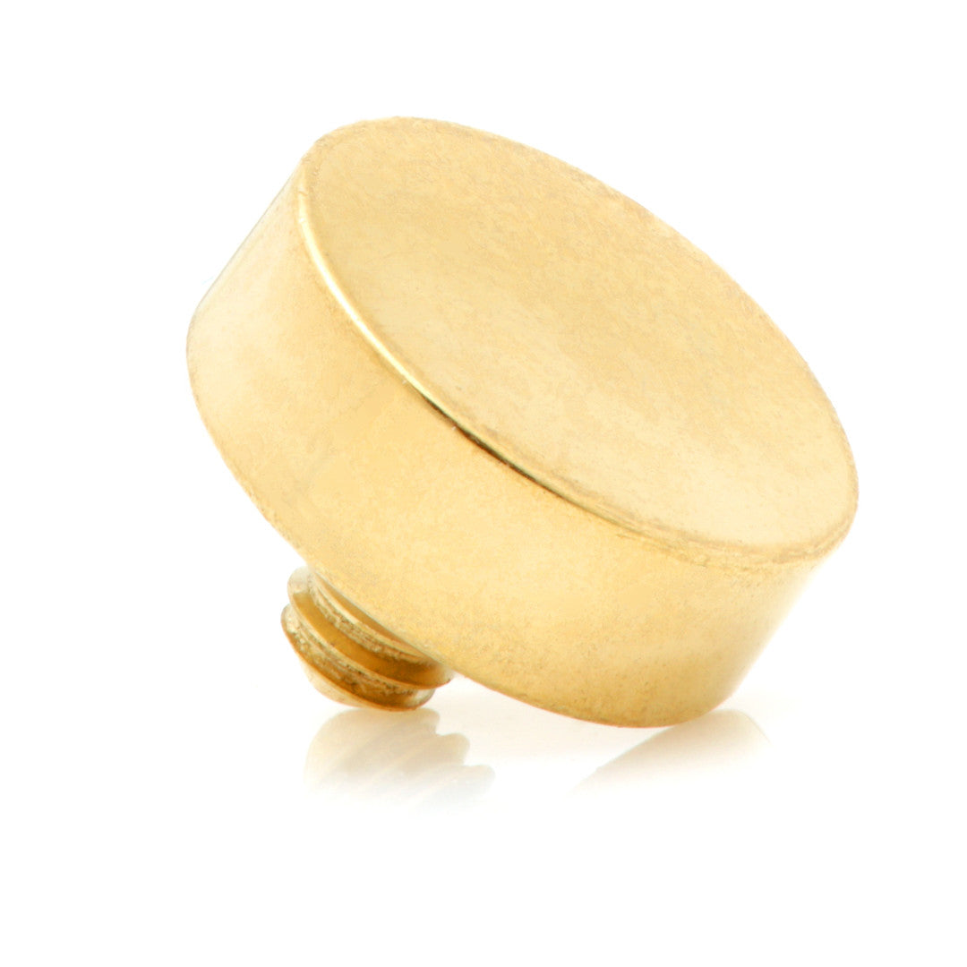 Internal Zircon PVD Ti Thick Flat Disk 1.6mm