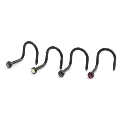Jewelled Bioflex Nose Stud