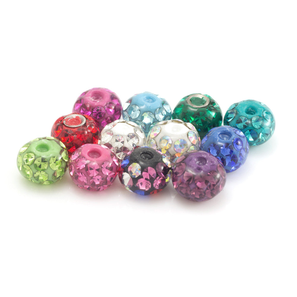 Multi Gem Resin Coated Balls - Dimp