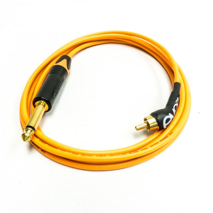 Evolution Mazikeen Tattoo Cord - 45 Degree RCA to Jack Cable
