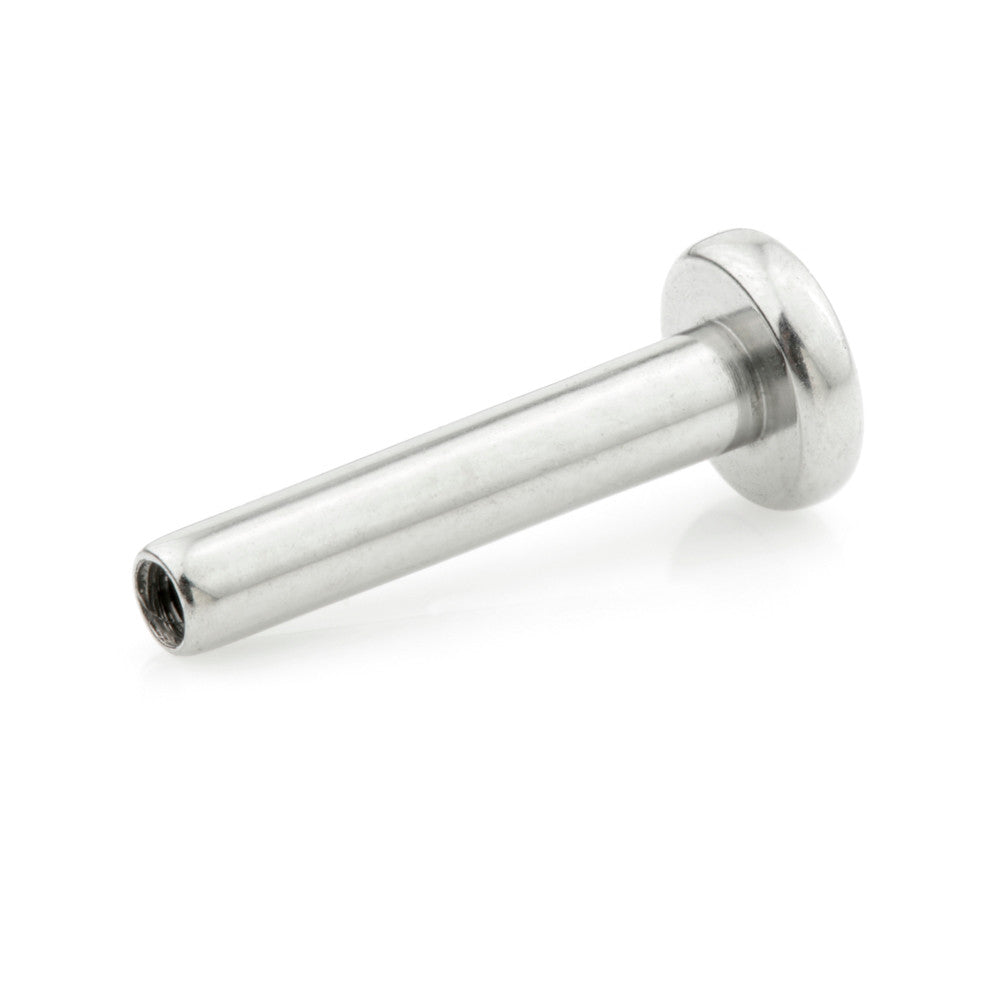 Threadless Ti Micro Small Base Labret Stem