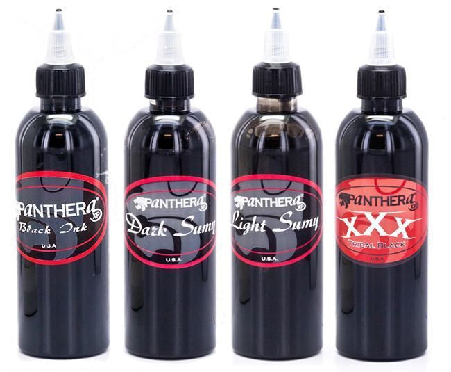 Panthera Ink Essential Black Set