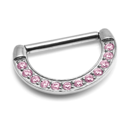 Pave Gems Nipple Clicker