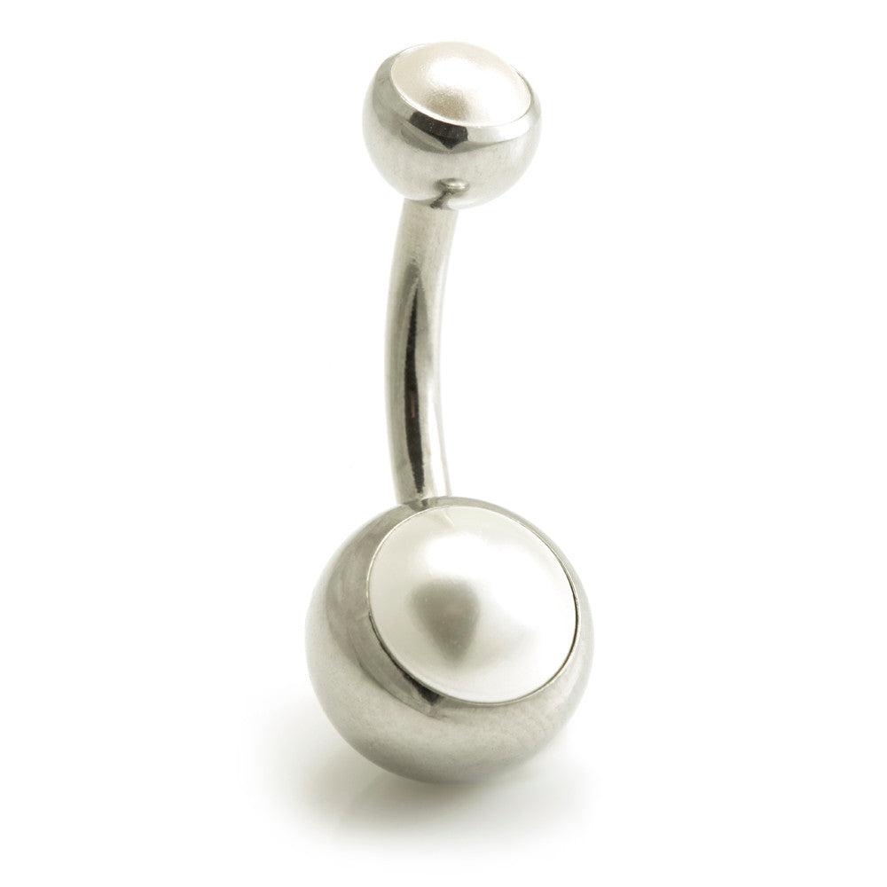 Pearl and Steel Double Gem Banana