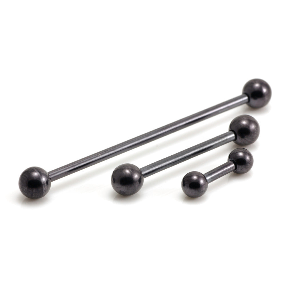 PVD Black Ti Barbell 1.6mm