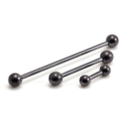 PVD Black Ti Barbell 1.6mm